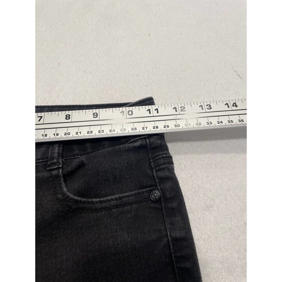 Epic Threads Girls Black Denim Jeans 10 Skinny Stretch 5-Pocket 24" Inseam - Picture 5 of 10